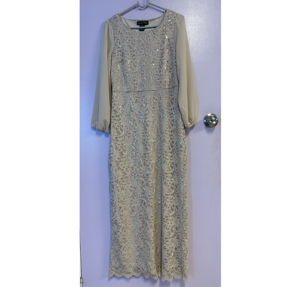 Candalite Sequin Long Dress Size PM